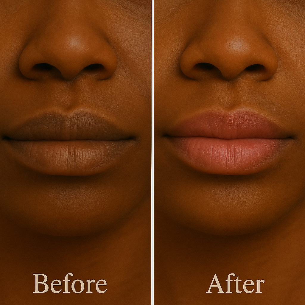 Bombshell Pink Lip Magic Balm and Scrub