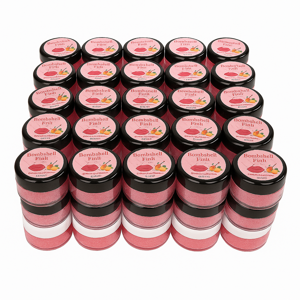 Bombshell Pink Lip Magic Balm and Scrub
