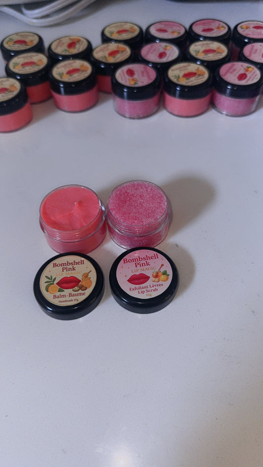 balm and scrub
